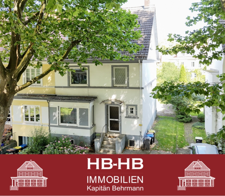 TOP Lage – Reihenendhaus in Bremen-Gete mit großem Garten, 28211 Bremen, Reihenendhaus
