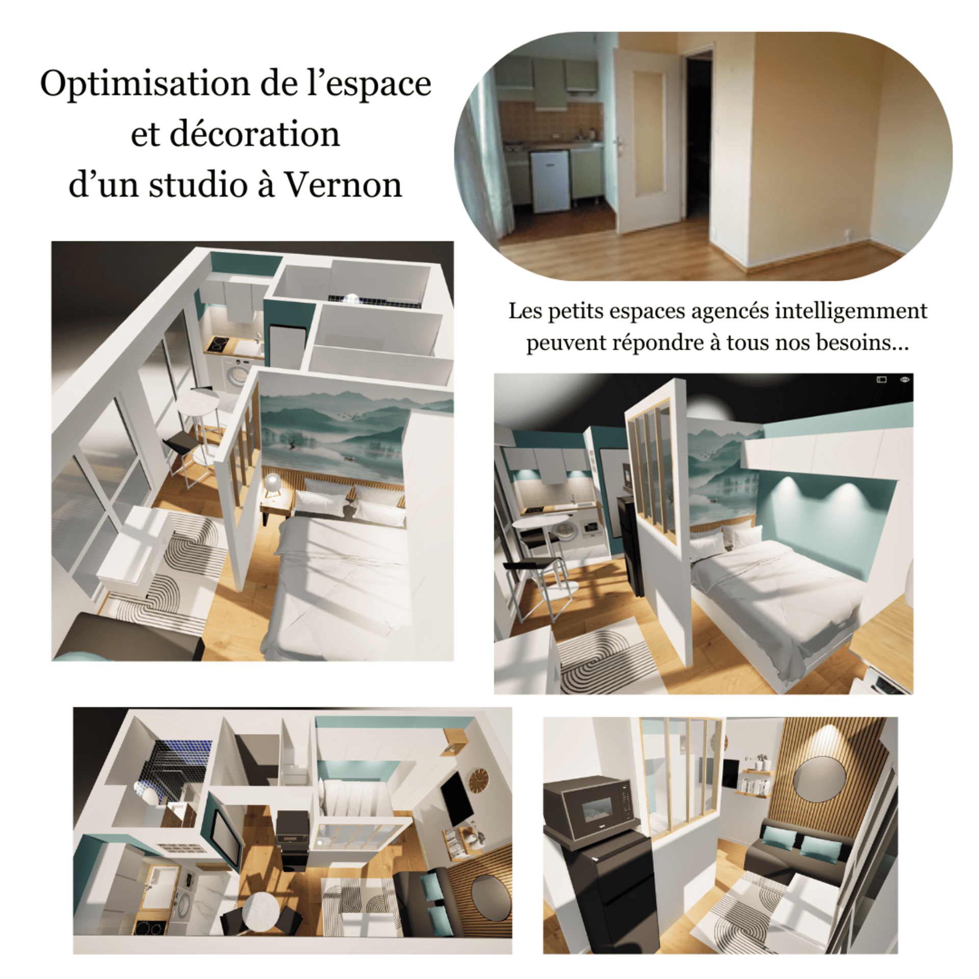 Idée Déco 3D Optimisation Espace Studio