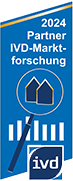 Partner-Siegel IVD für IMMOPARTNER, Immobilienmakler Nürnberg